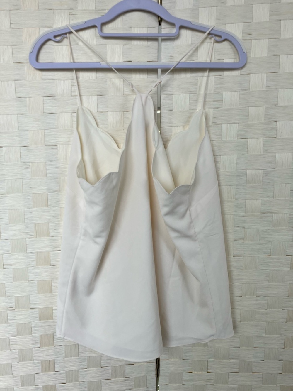 J. Crew Cream Scallop Camisole - Picture 2 of 3